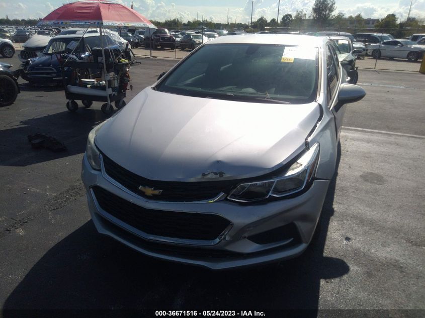 2018 CHEVROLET CRUZE LS - 1G1BC5SM2J7217614