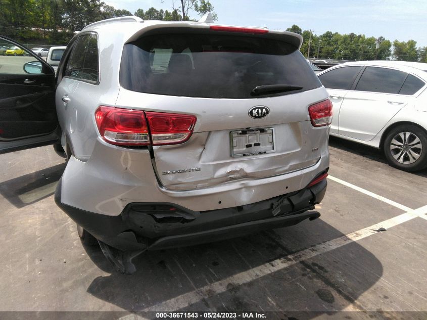 2016 KIA SORENTO LX - 5XYPG4A34GG039768