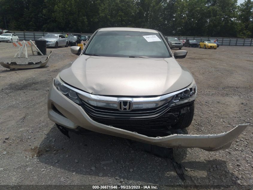 2016 HONDA ACCORD SEDAN LX - 1HGCR2F36GA061679