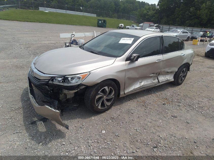 2016 HONDA ACCORD SEDAN LX - 1HGCR2F36GA061679