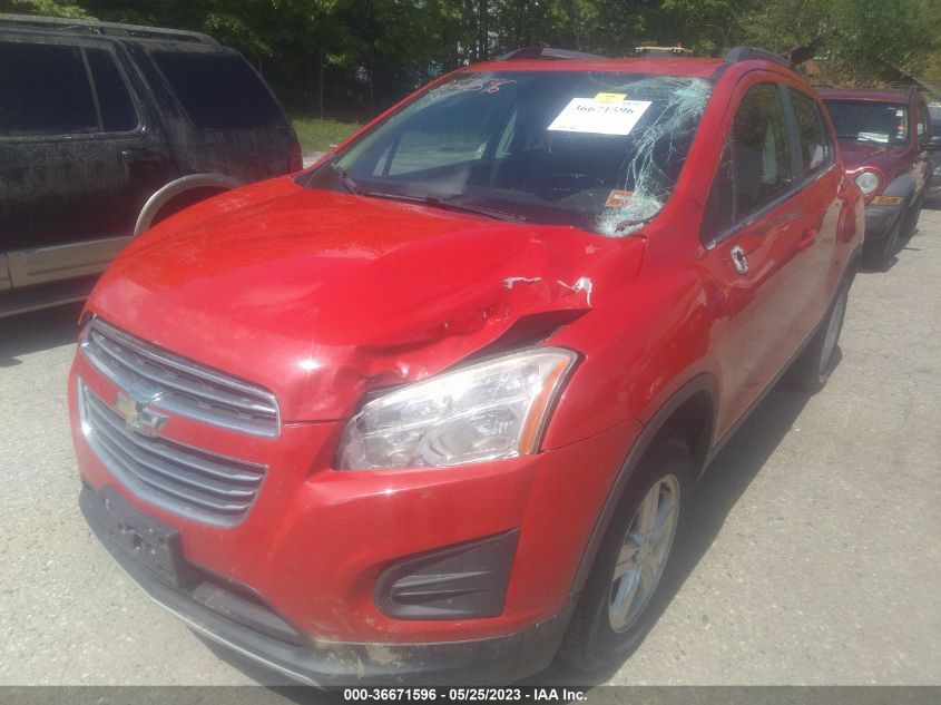 2015 CHEVROLET TRAX LT - 3GNCJRSB0FL194058