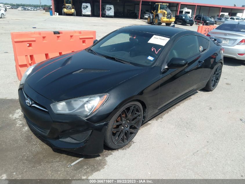 2013 HYUNDAI GENESIS COUPE 2.0T KMHHT6KD3DU080742