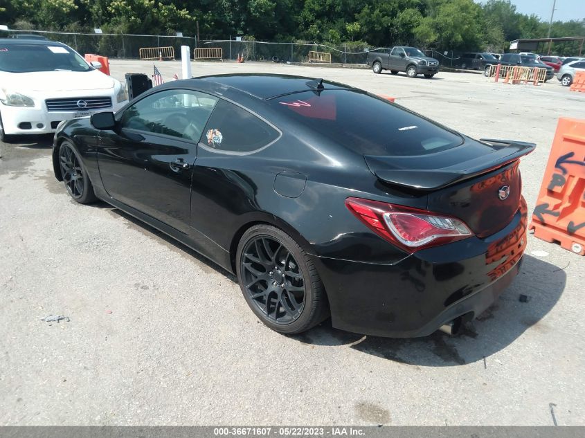 2013 HYUNDAI GENESIS COUPE 2.0T KMHHT6KD3DU080742