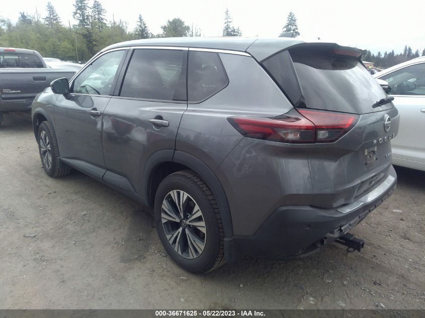2021 NISSAN ROGUE SV - 5N1AT3BB2MC738541