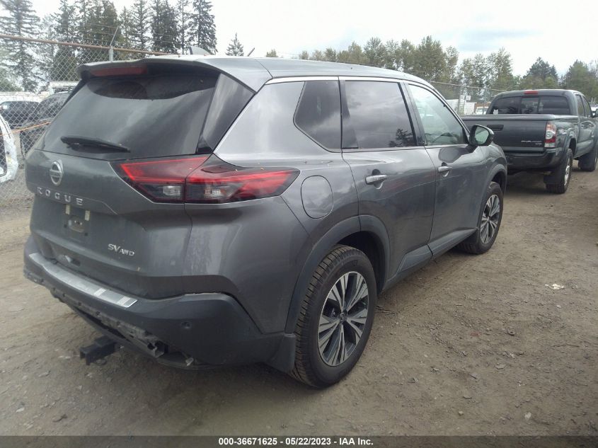 2021 NISSAN ROGUE SV - 5N1AT3BB2MC738541