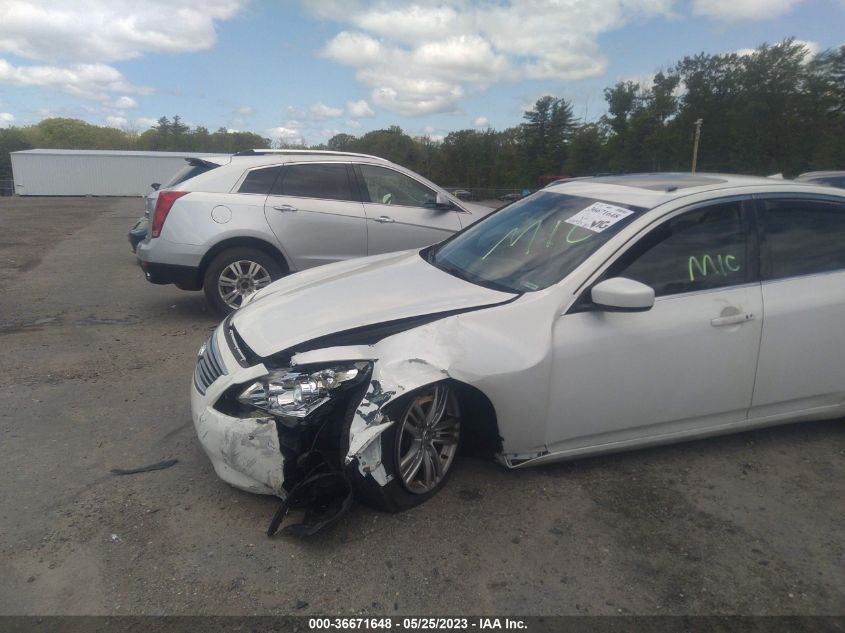2013 INFINITI G37 SEDAN X - JN1CV6AR9DM755714