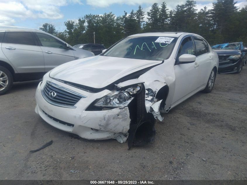 2013 INFINITI G37 SEDAN X - JN1CV6AR9DM755714