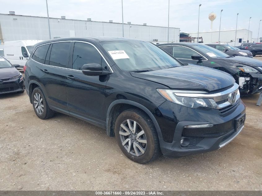 5FNYF5H46KB025236 HONDA PILOT EX-L W/NAVI & RES 2019