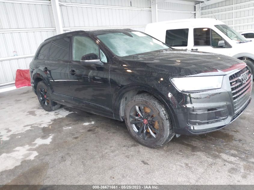 2017 AUDI Q7 PREMIUM PLUS - WA1LHAF74HD048387