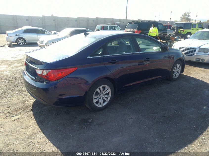 VIN 5NPEB4AC4DH537351 2013 HYUNDAI SONATA no.4