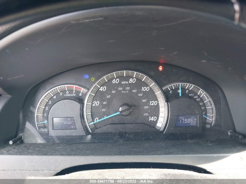 2013 TOYOTA CAMRY L/LE/SE/XLE - 4T1BF1FKXDU726190