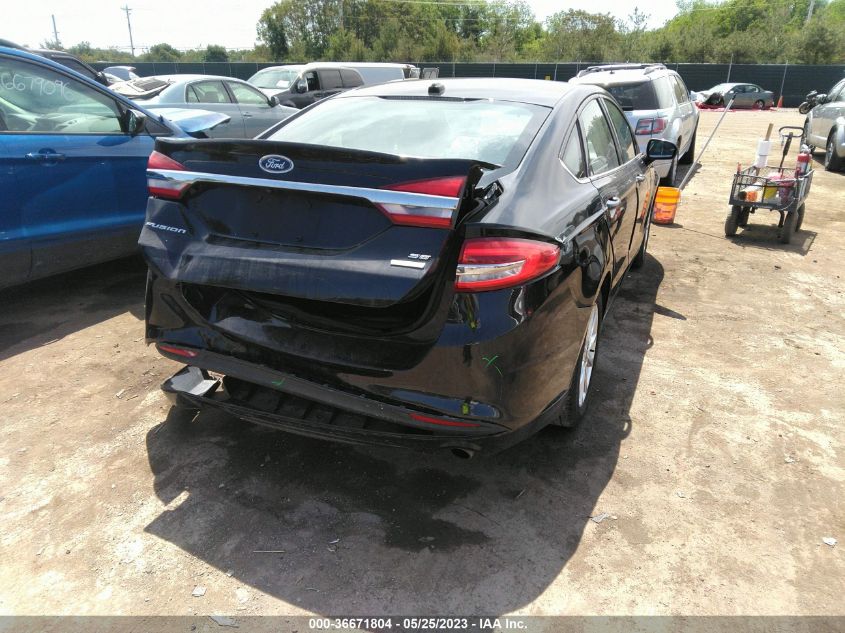 3FA6P0HD0HR103840 | 2017 FORD FUSION