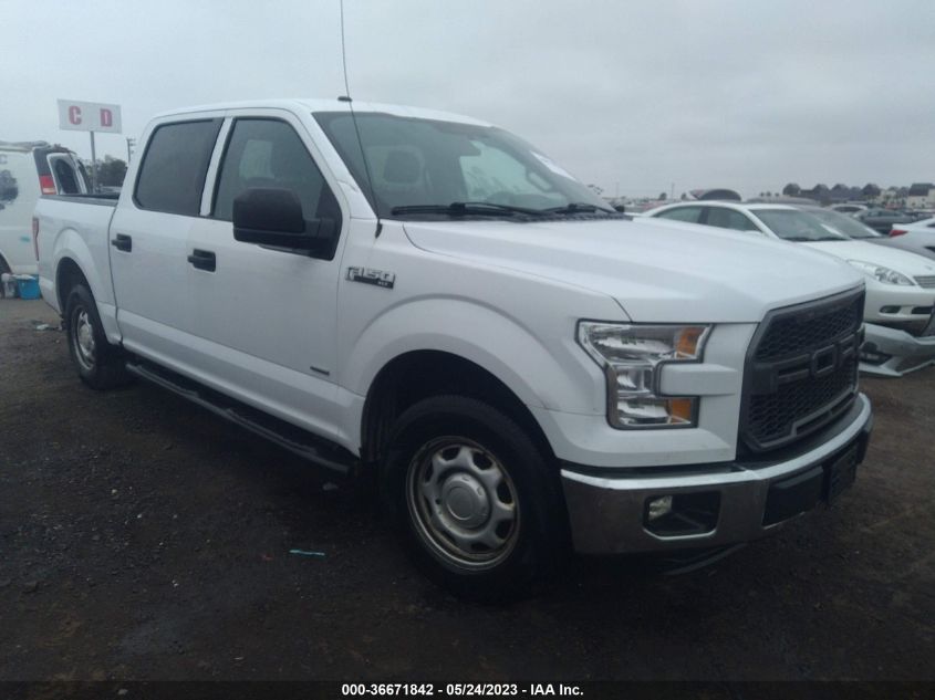 2016 FORD F150 SUPERCREW - 1FTEW1CP3GKE9819