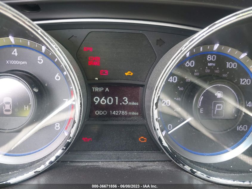 2013 HYUNDAI SONATA LIMITED - 5NPEC4AC8DH772087