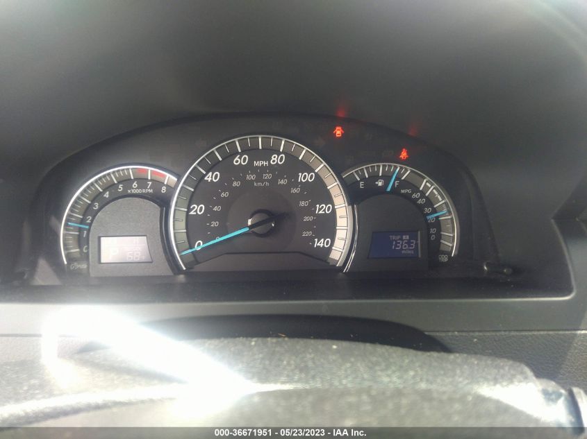 2013 TOYOTA CAMRY L/LE/SE/XLE - 4T1BF1FKXDU289114
