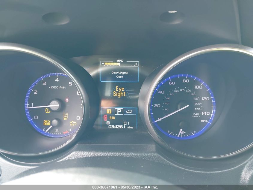 VIN 4S4BSATC6K3205186 2019 SUBARU OUTBACK TOURING