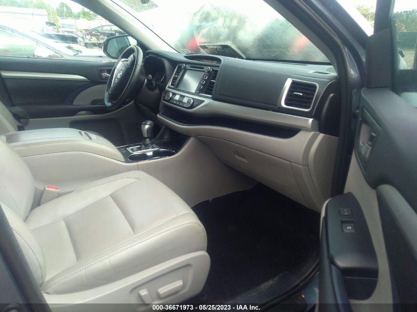 2018 TOYOTA HIGHLANDER HYBRID XLE - 5TDJGRFH1JS050602