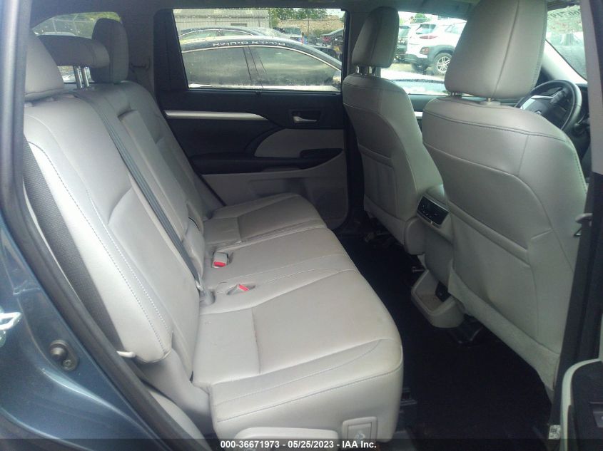 2018 TOYOTA HIGHLANDER HYBRID XLE - 5TDJGRFH1JS050602