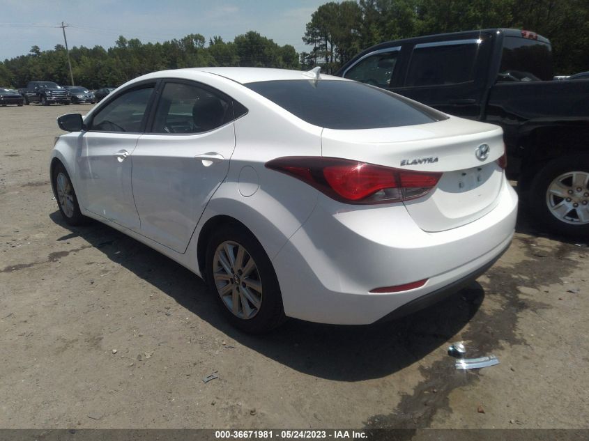 2015 HYUNDAI ELANTRA SE - 5NPDH4AEXFH576167