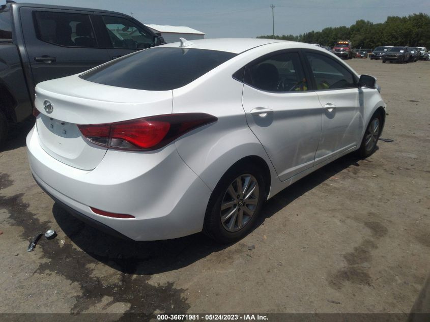 2015 HYUNDAI ELANTRA SE - 5NPDH4AEXFH576167