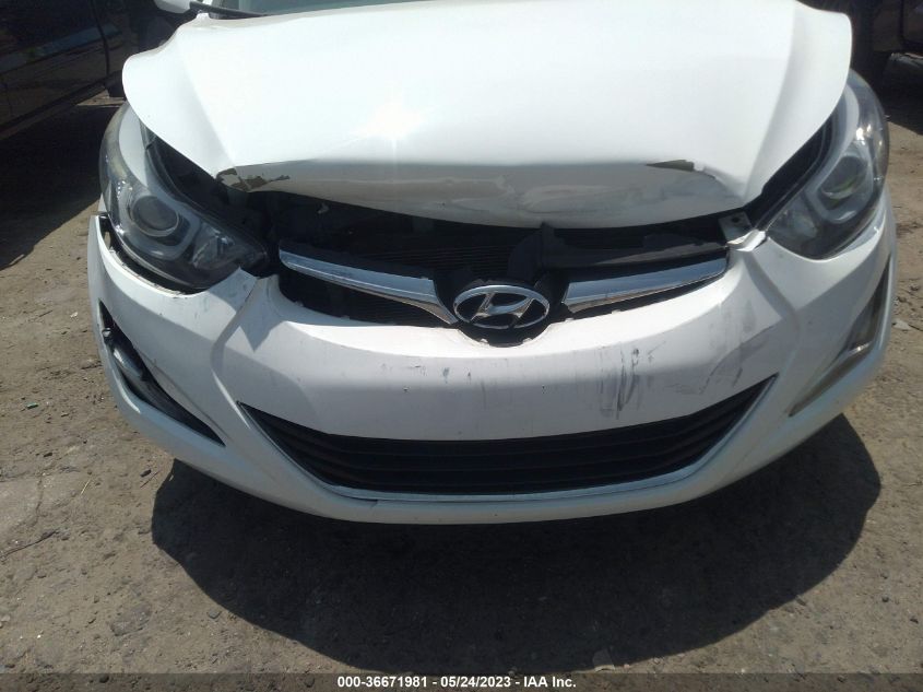2015 HYUNDAI ELANTRA SE - 5NPDH4AEXFH576167