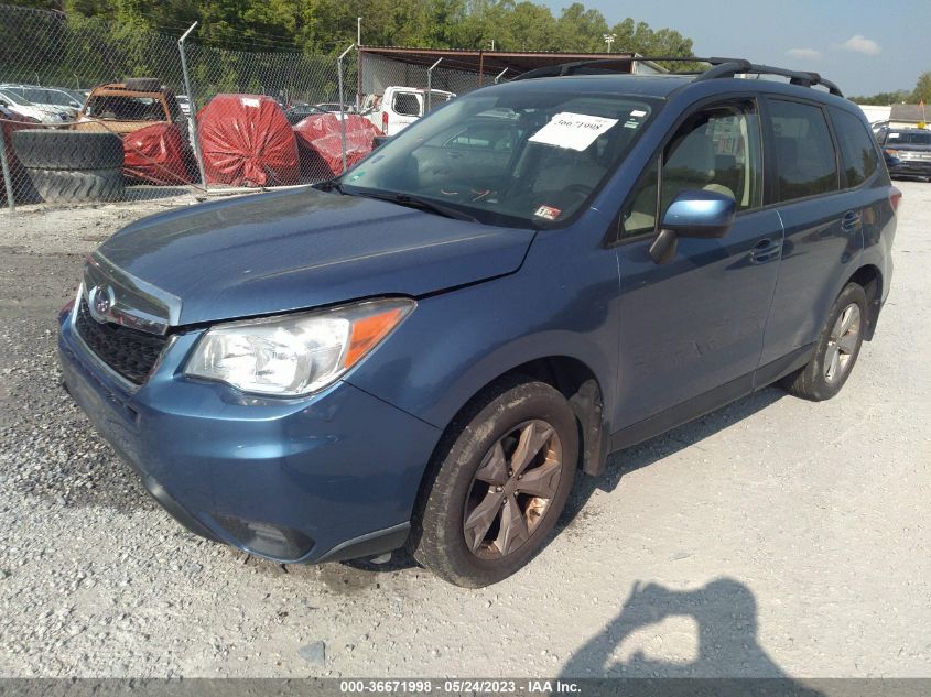 2015 SUBARU FORESTER 2.5I PREMIUM - JF2SJADC3FG482884
