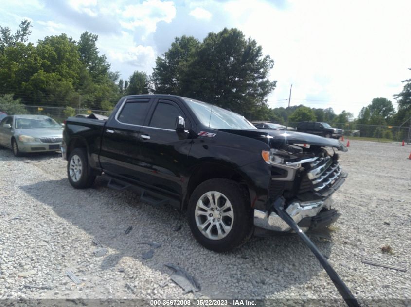 2022 CHEVROLET SILVERADO 1500 LTZ - 1GCUDGED3NZ502403