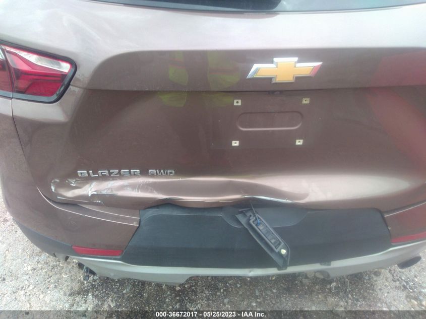 2020 CHEVROLET BLAZER LT - 3GNKBHRS1LS551077