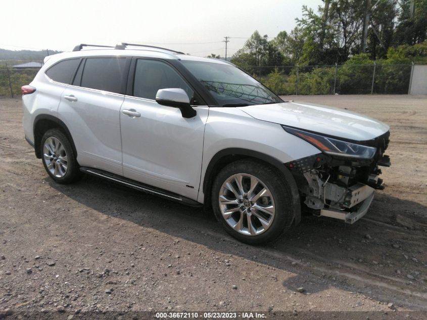 2023 TOYOTA HIGHLANDER HYBRID LIMITED - 5TDXBRCH5PS568928