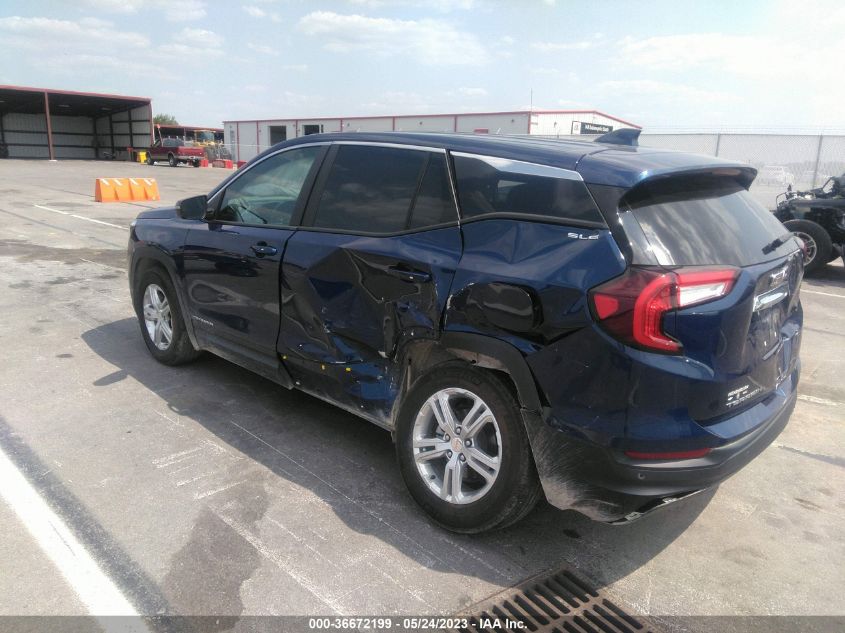 2022 GMC TERRAIN SLE - 3GKALMEV8NL191124