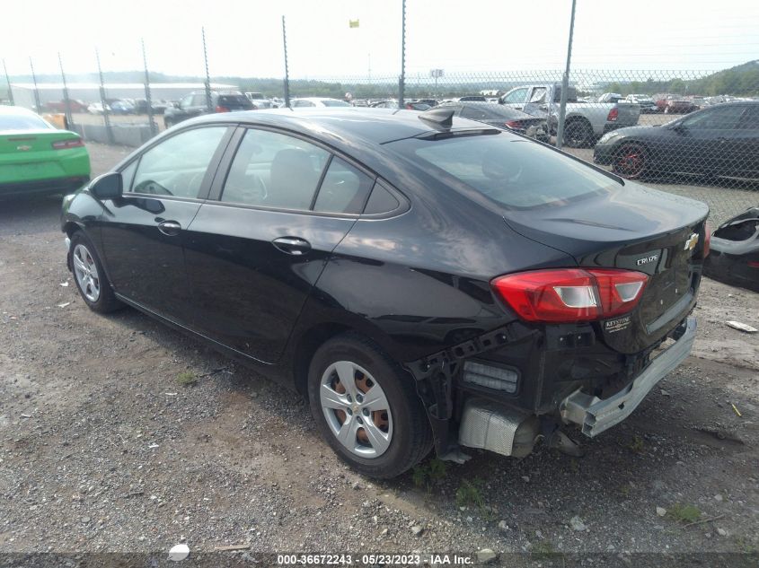 2018 CHEVROLET CRUZE LS - 1G1BC5SMXJ7236654