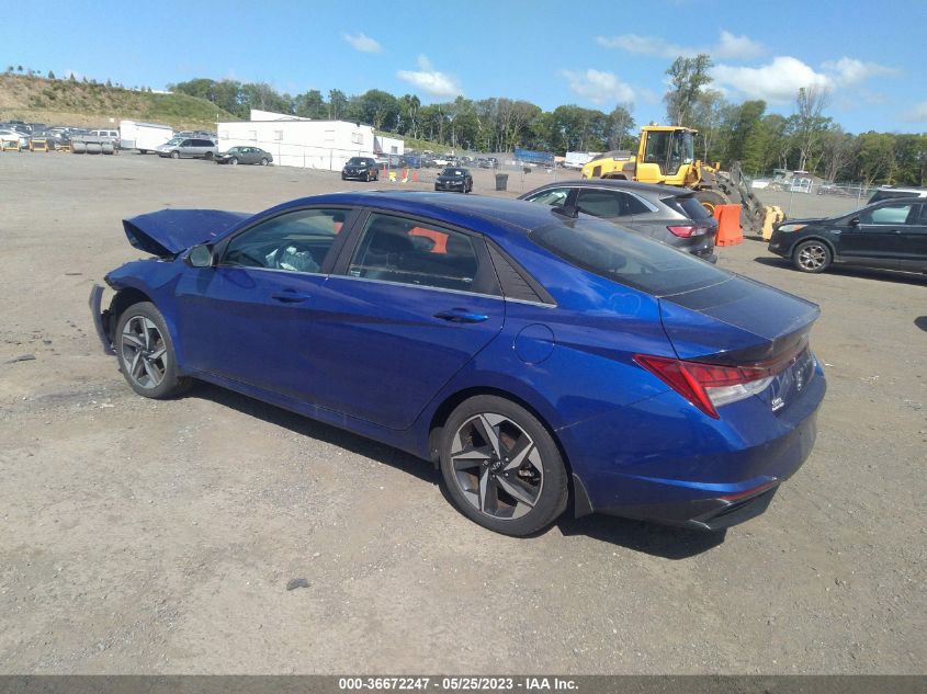 2022 HYUNDAI ELANTRA LIMITED - KMHLP4AG9NU319274