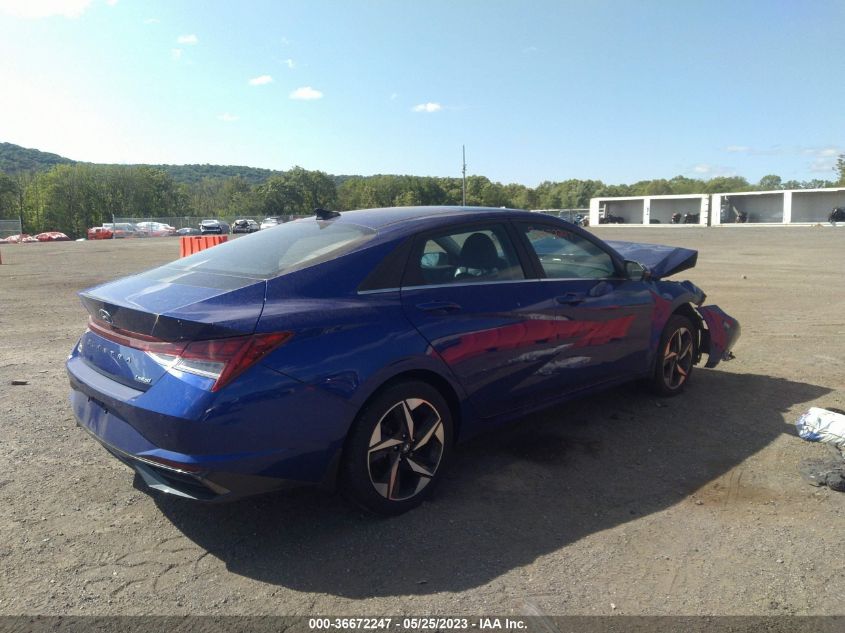2022 HYUNDAI ELANTRA LIMITED - KMHLP4AG9NU319274