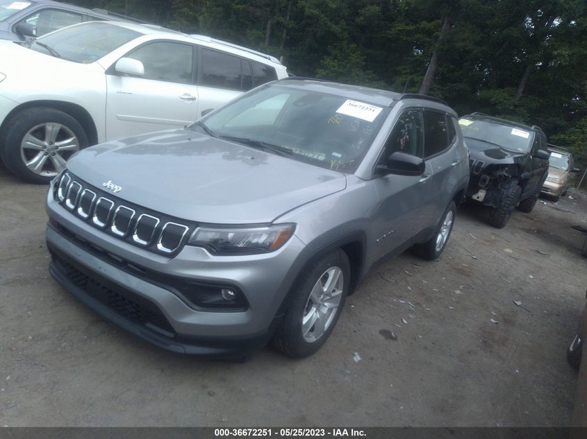 VIN 3C4NJDBBXNT175441 2022 JEEP COMPASS LATITUDE