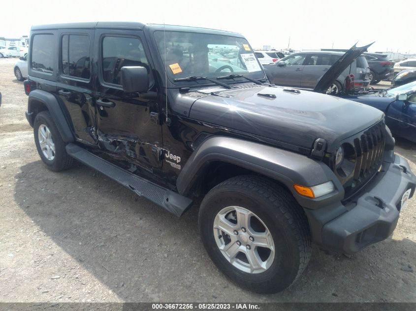 2019 JEEP WRANGLER UNLIMITED SPORT S - 1C4HJXDN3KW622932