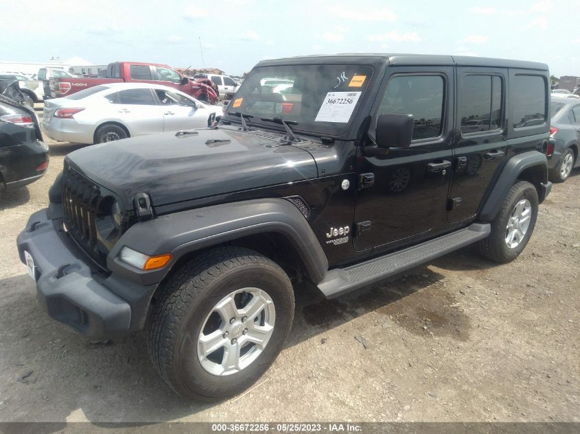 2019 JEEP WRANGLER UNLIMITED SPORT S - 1C4HJXDN3KW622932