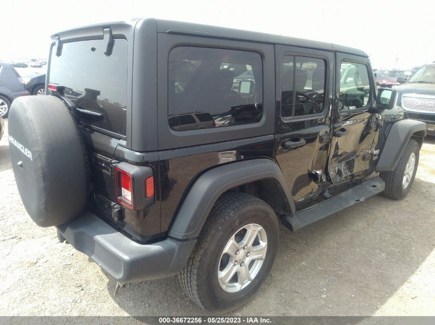 2019 JEEP WRANGLER UNLIMITED SPORT S - 1C4HJXDN3KW622932