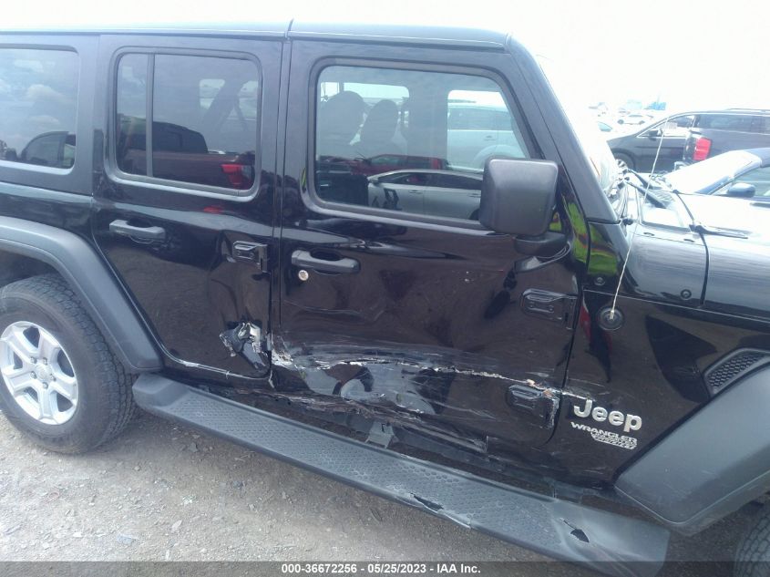 2019 JEEP WRANGLER UNLIMITED SPORT S - 1C4HJXDN3KW622932