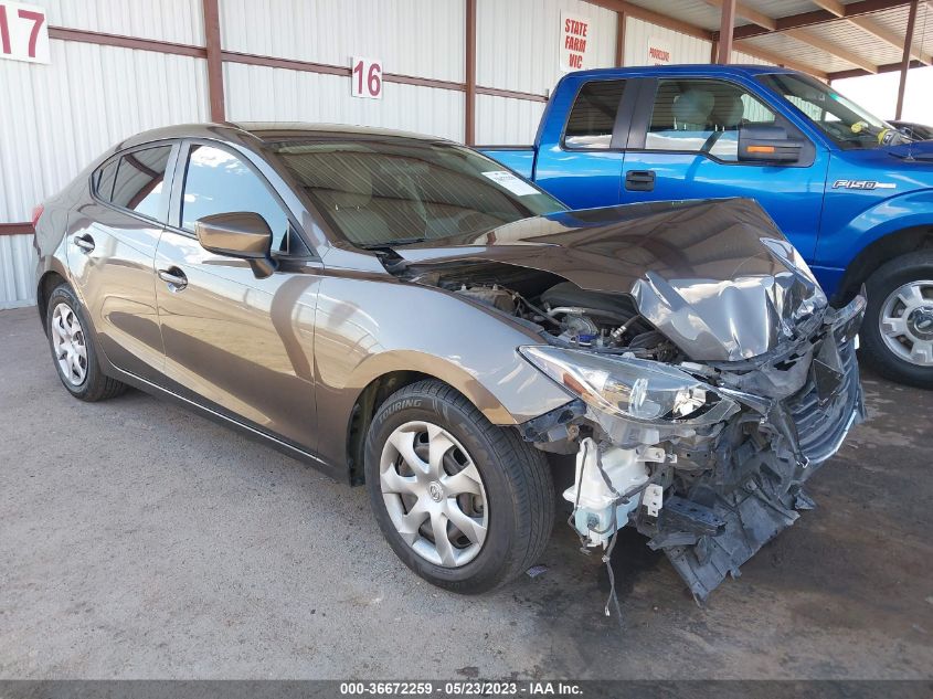2015 MAZDA MAZDA3 I SPORT - 3MZBM1U78FM149141