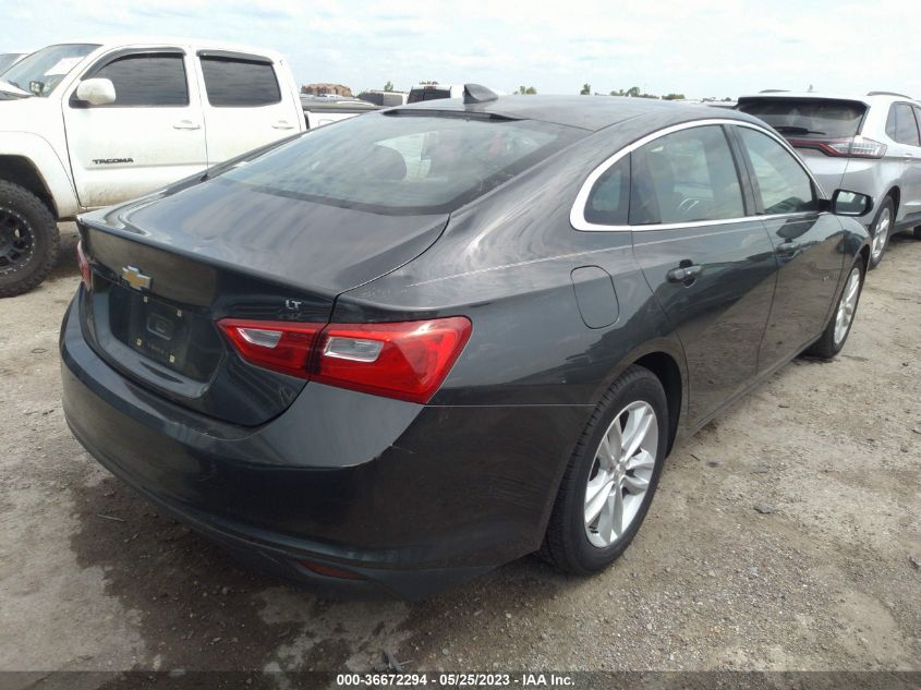 2016 CHEVROLET MALIBU LT - 1G1ZE5ST0GF306029