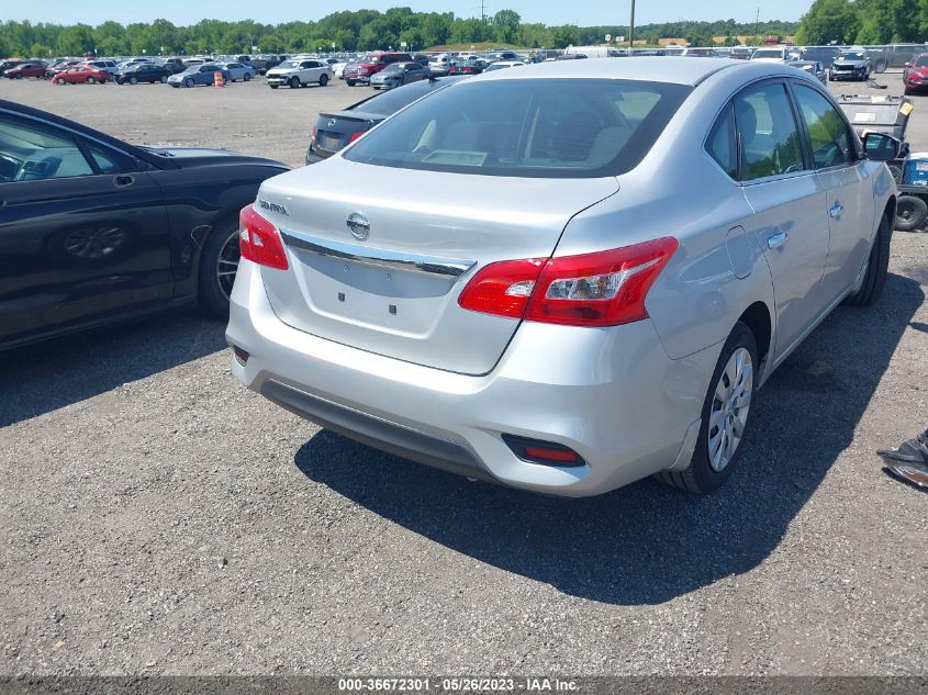 2019 NISSAN SENTRA S - 3N1AB7AP3KY234356