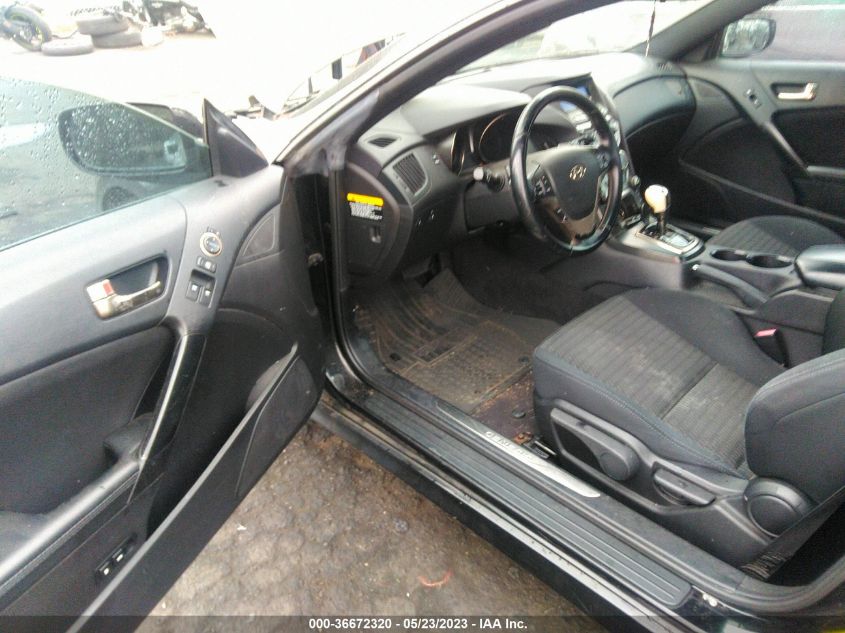 2013 HYUNDAI GENESIS COUPE 2.0T KMHHT6KD6DU083053