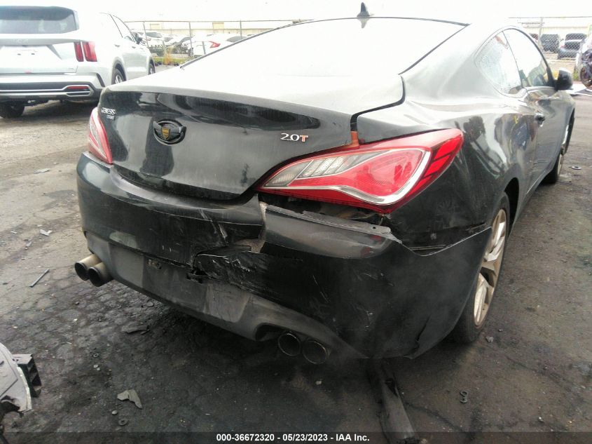 2013 HYUNDAI GENESIS COUPE 2.0T KMHHT6KD6DU083053