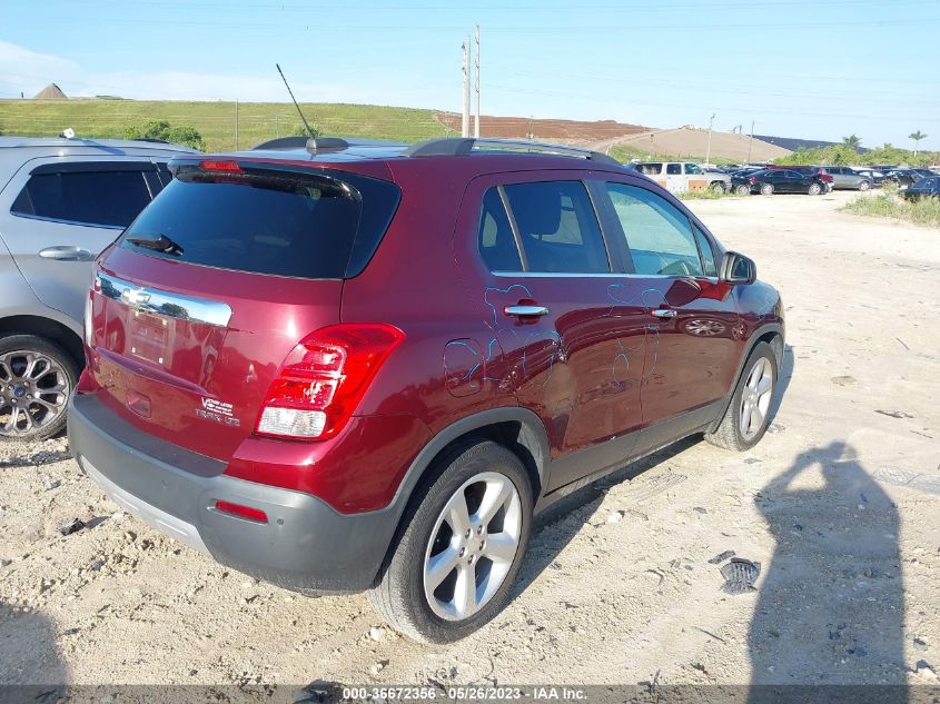2016 CHEVROLET TRAX LTZ - 3GNCJMSB0GL170752