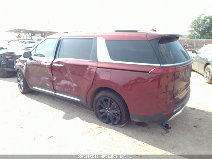2022 KIA CARNIVAL SX PRESTIGE KNDNE5H38N6076847