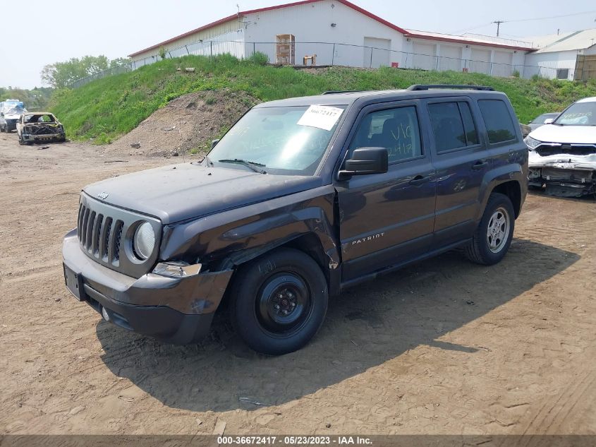 2015 JEEP PATRIOT SPORT - 1C4NJPBA3FD399344