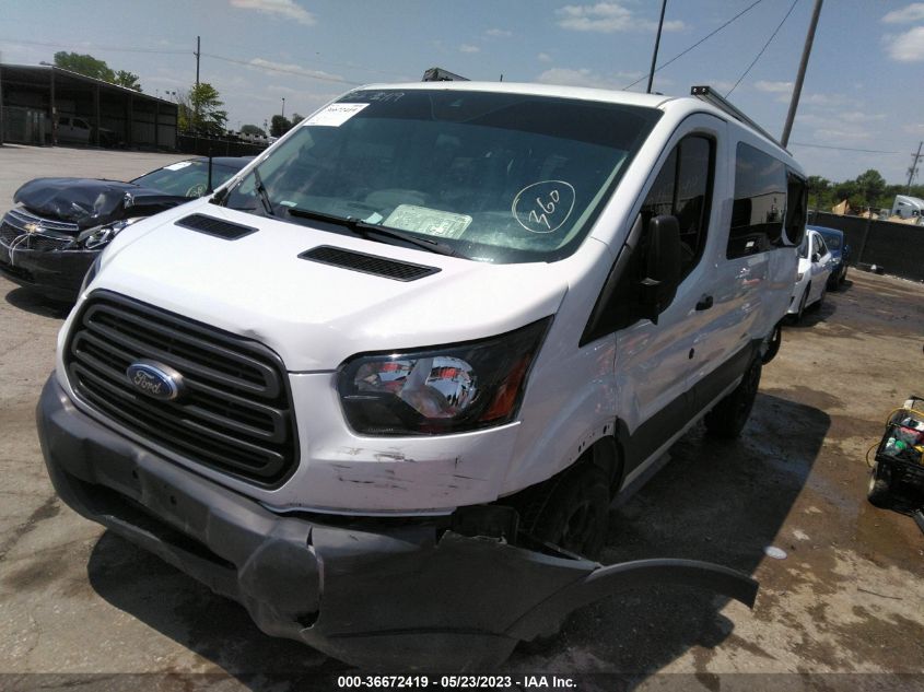 2015 FORD TRANSIT WAGON XLT 1FMZK1YM6FKB23227