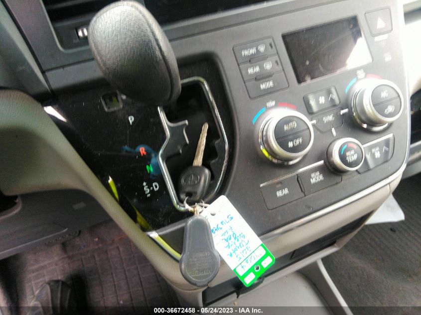 2015 TOYOTA SIENNA L - 5TDZK3DC5FS576342