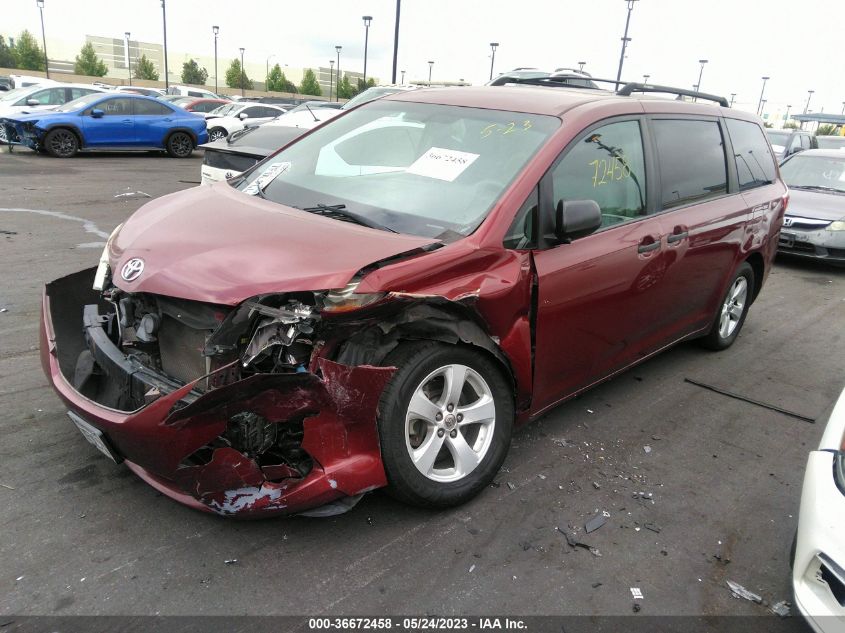 2015 TOYOTA SIENNA L - 5TDZK3DC5FS576342