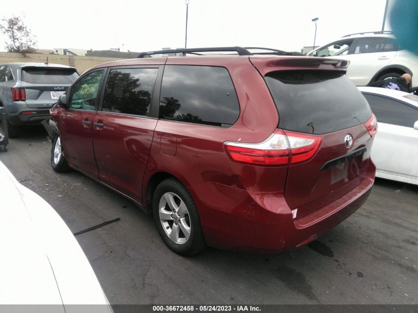 2015 TOYOTA SIENNA L - 5TDZK3DC5FS576342